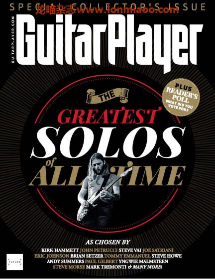 [美国版]Guitar Player 吉他音乐杂志 The Greatest Solos of all Time 2021